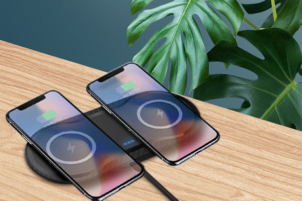 Wired Charger Vs Qi Dual Wireless Charging Pad – Armadadeals-uk