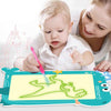 Kids A3 Luminous Drawing Board Magic Dinosaur Drawing Tablet Toy Gift