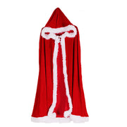 Adult Child Christmas Hooded Cloak Party Cosplay Costumes