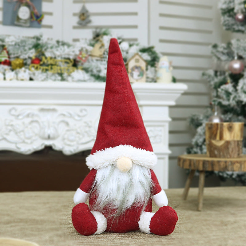 Santa Halloween Plush Gnome Doll Home Christmas Decoration ArmadaDeals UK