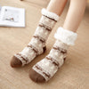 2 Pairs Autumn Winter Slipper Socks Fluffy Warm Christmas Floor Socks