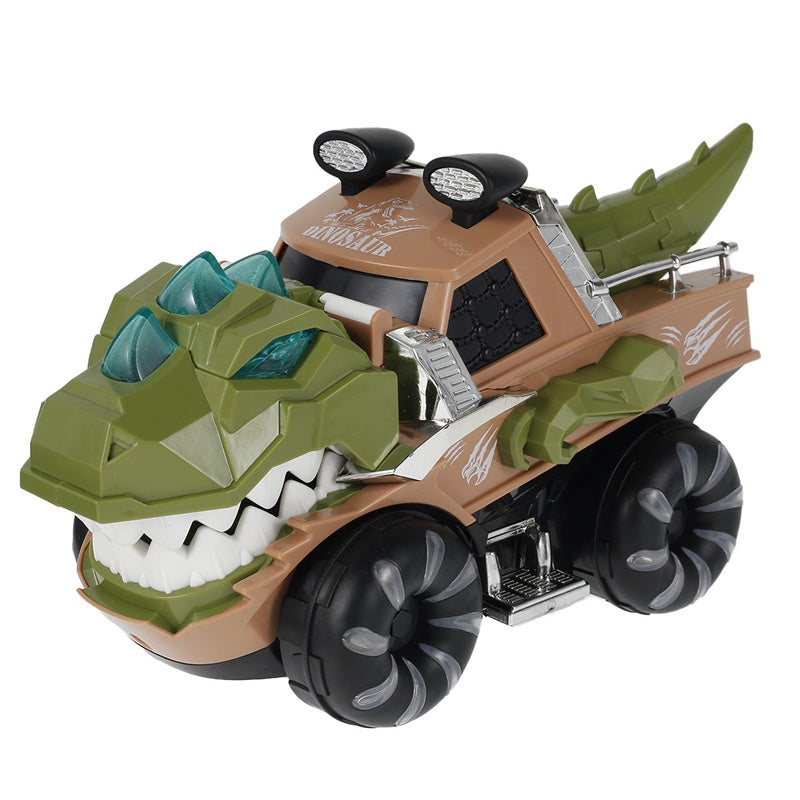 Cool Children Electric Monster Toy Car Lighting Sound Effect Dinosaur 