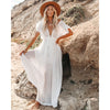 Womens Sexy Bikini Cover-ups Long Tunic Beach Dress