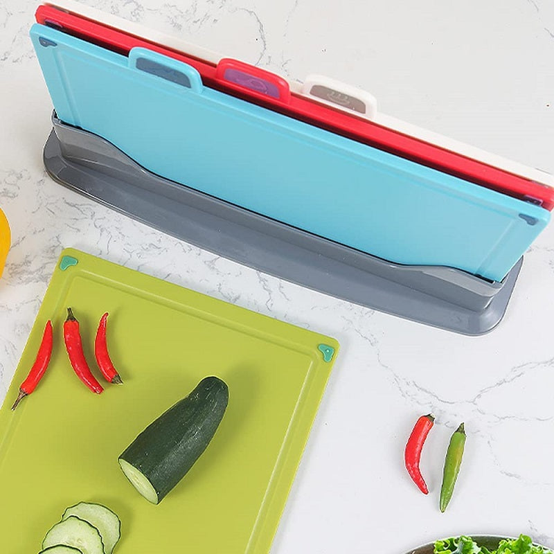 1pc/set Plastic Cutting Board For Classifying Meat, Vegetables And Fruits