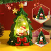 Starlight Christmas Tree Santa Claus Resin Tree Ornaments