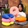 Head Neck Support Attachable Snap Strap U Shape Pillow