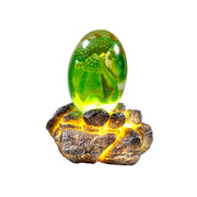 Lava Dragon Egg Dream Resin Transparent Dragon Sculpture Ornaments