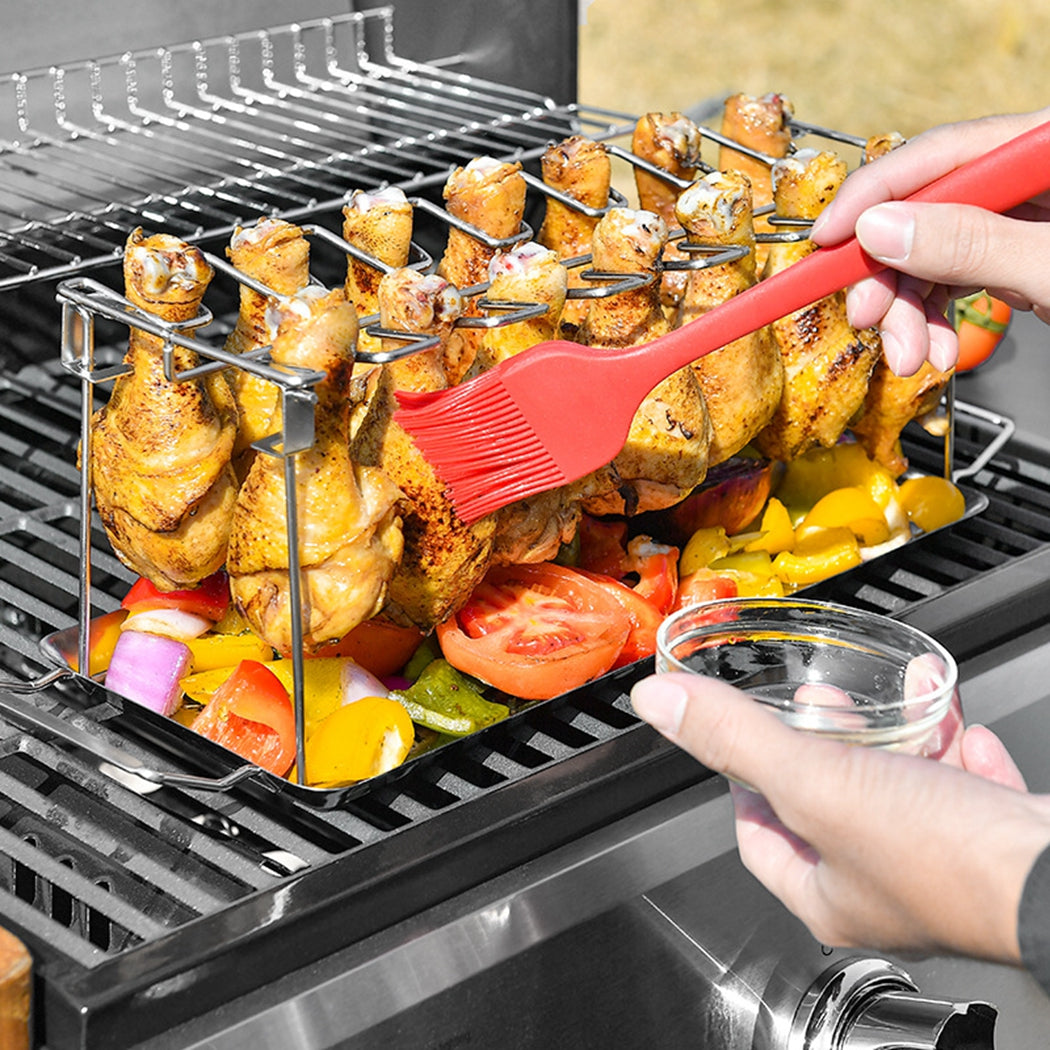 Chicken wing grill rack best sale