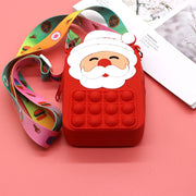 Christmas Shoulder Bags Crossbody Bag Squeeze Sensory Toys