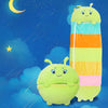 Cartoon Animal Sleeping Bag with Pillow for Kids Boys Girls Sleepovers Camping